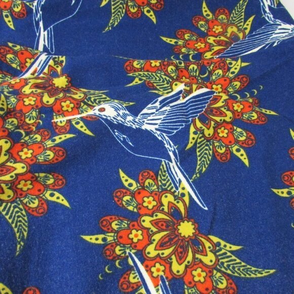 Tall & Curvy TC Lularoe Leggings Hummingbird HTF Rare - Picture 2 of 3